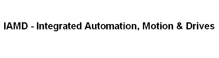 Trademark IAMD Integrated Automation , Motion & DRIVES