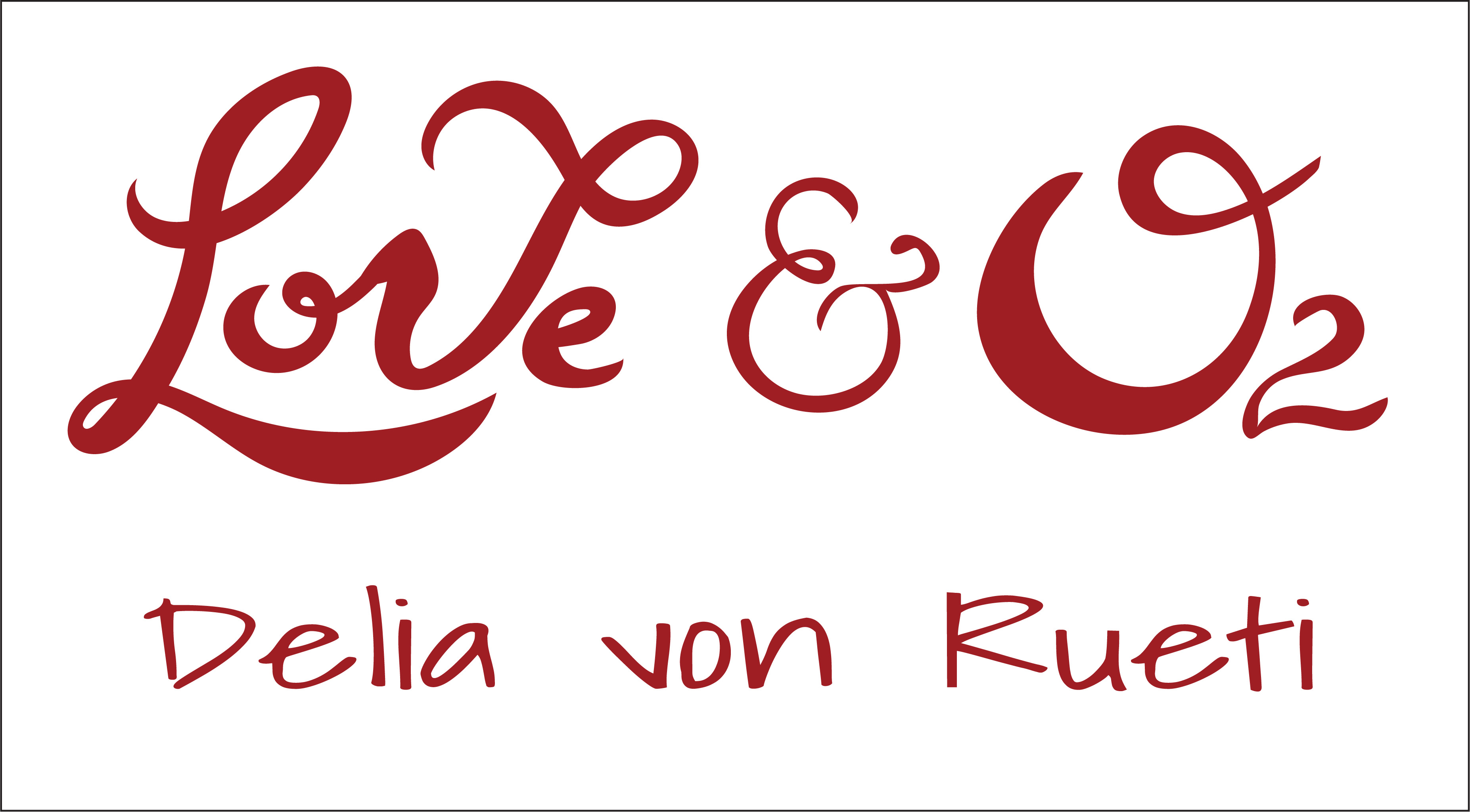 Trademark Love & O2 Delia von Rueti