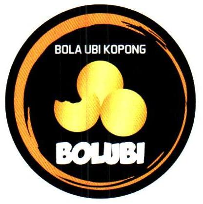 Trademark BOLUBI BOLA UBI KOPONG + LOGO