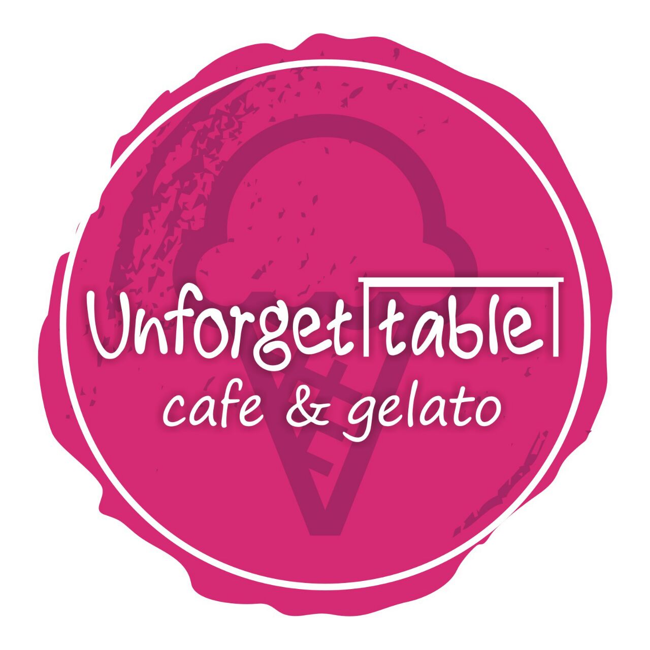 Trademark UNFORGETTABLE cafe & gelato