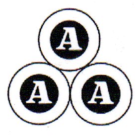 Trademark AAA in Circle