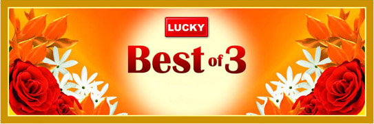 Trademark LUCKY BEST of 3