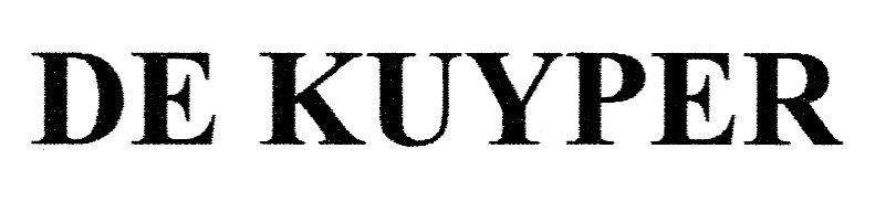 Trademark DE KUYPER