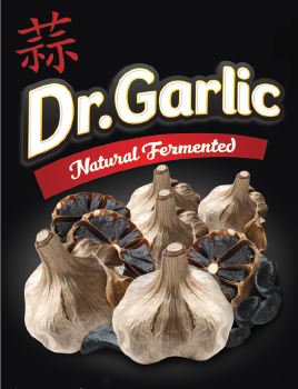 Trademark Dr. GARLIC + Tulisan kanji