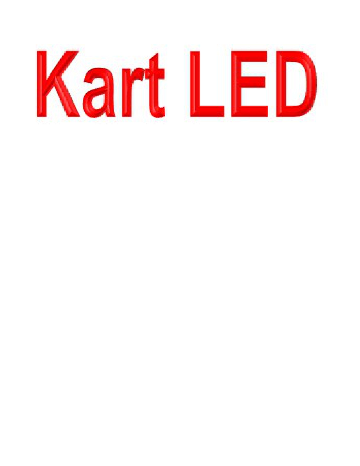 Trademark Kart LED