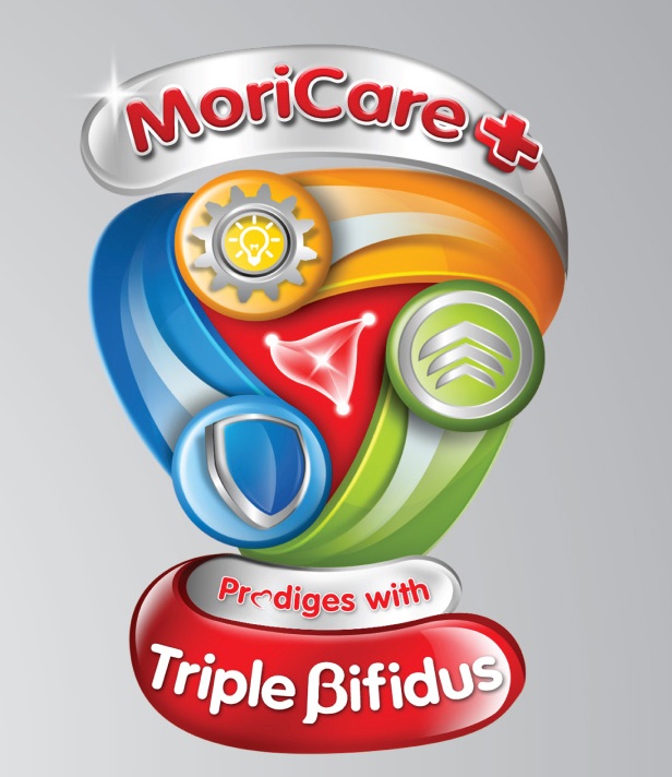 Trademark MoriCare+ Prodiges with Triple Bifidus & Logo