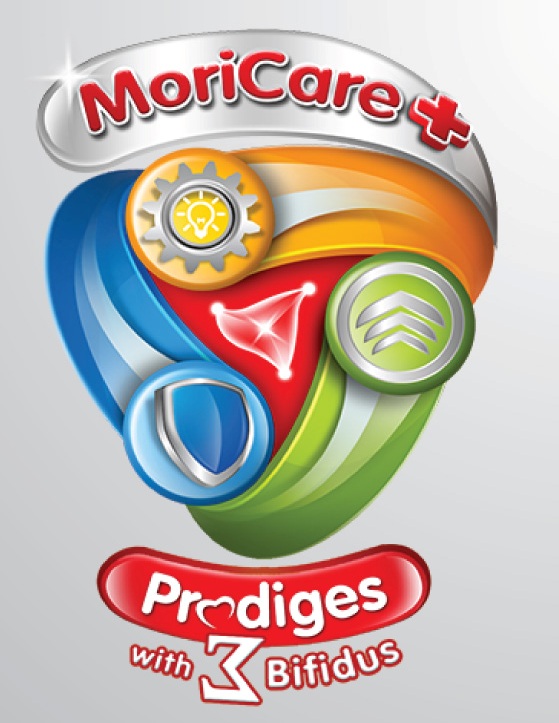 Trademark MoriCare+ Prodiges with Sigma Bifidus & Logo