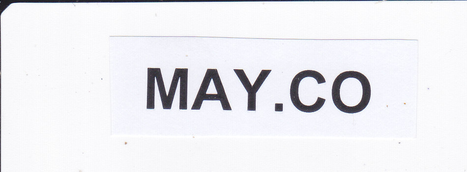 Trademark MAY.CO