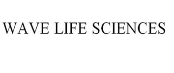 Trademark WAVE LIFE SCIENCES