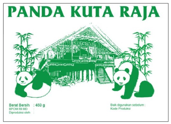 Trademark PANDA KUTA RAJA