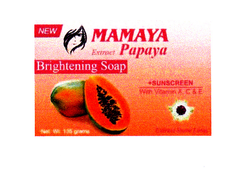 Trademark MAMAYA EXTRACT PAPAYA DAN LOGO