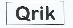 Trademark QRIK