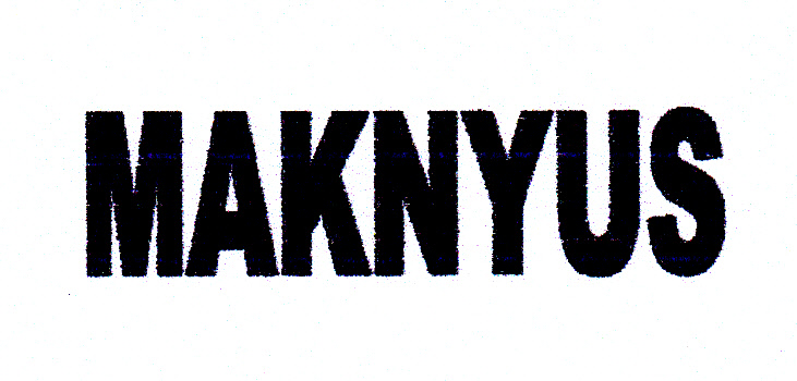 Trademark MAKNYUS