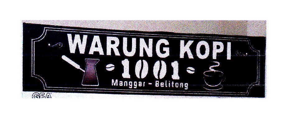 Trademark WARUNG KOPI 1001 DAN LOGO