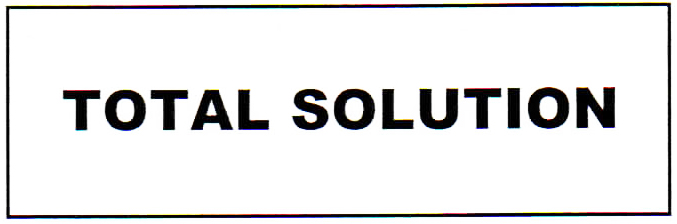 Trademark TOTAL SOLUTION