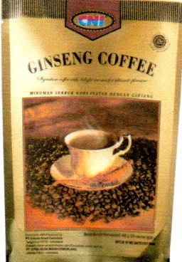 Trademark CNI GINSENG COFFEE