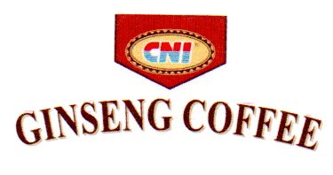 Trademark CNI GINSENG COFFEE