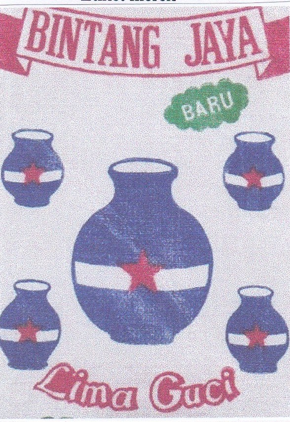 Trademark BINTANG JAYA & LOGO LIMA GUCI