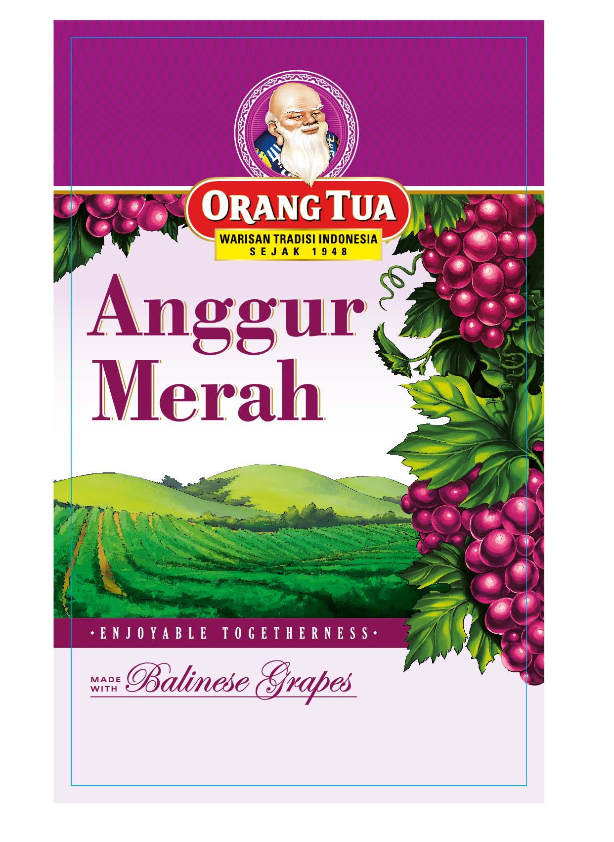 Trademark ORANG TUA Anggur Merah & Label