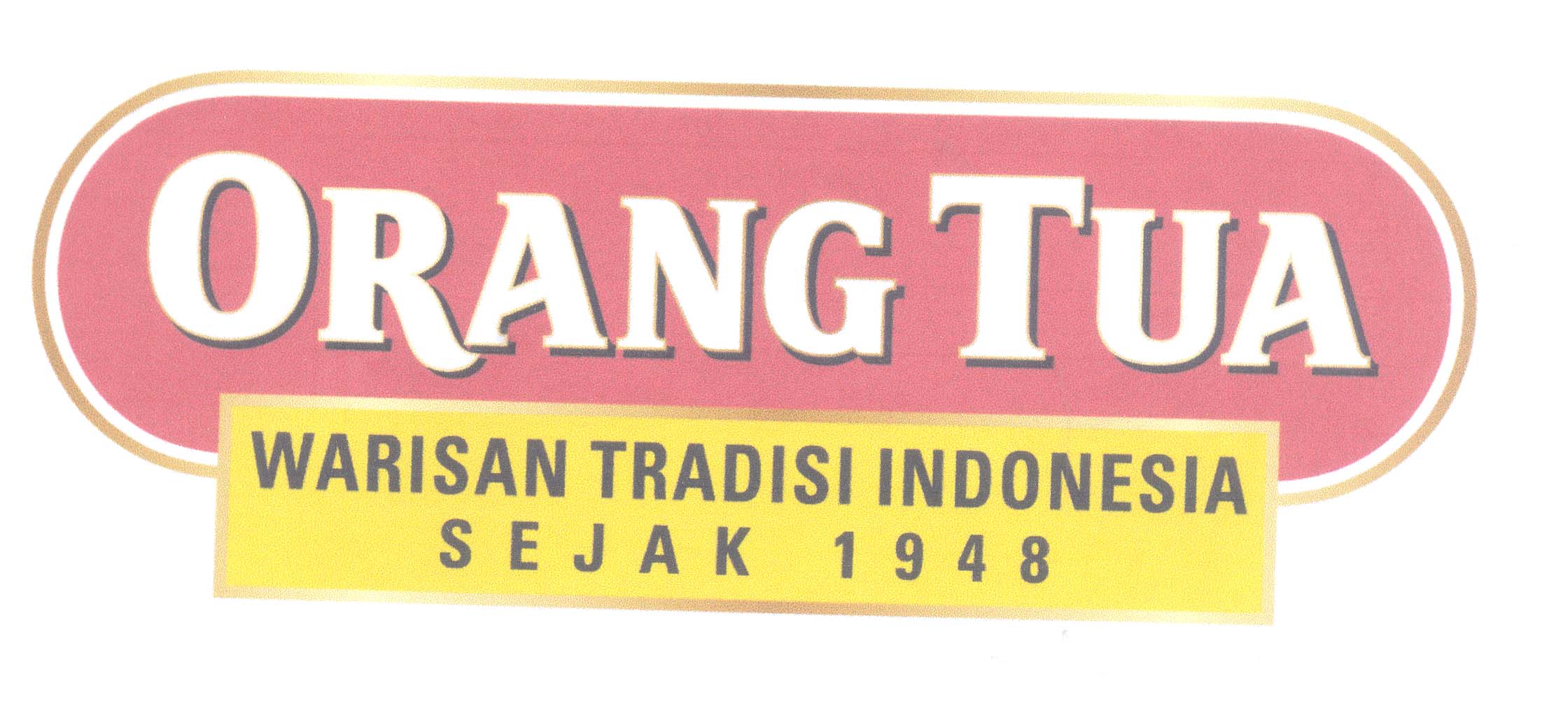 Trademark ORANG TUA WARISAN TRADISI INDONESIA SEJAK 1948 & Logo