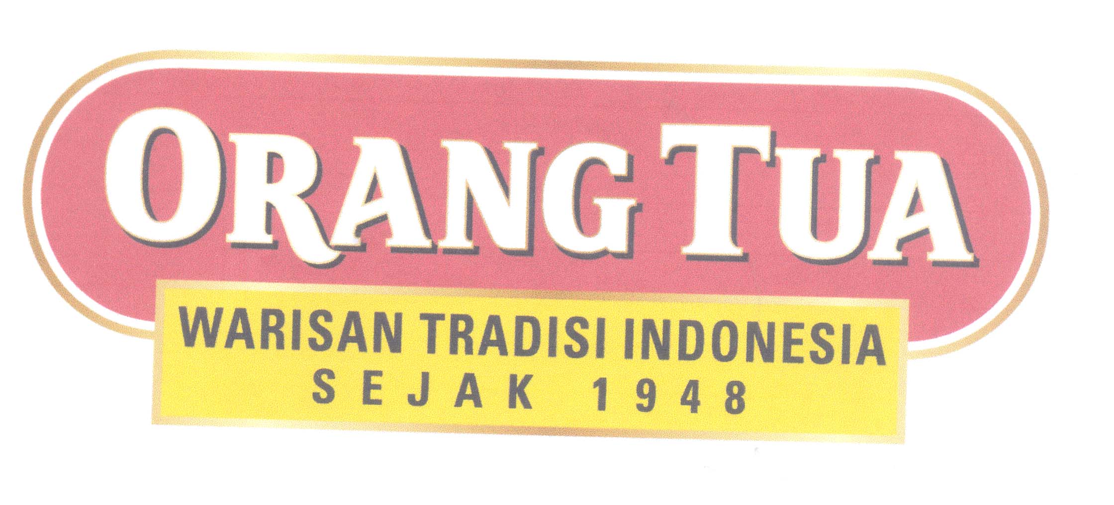 Trademark ORANG TUA WARISAN TRADISI INDONESIA SEJAK 1948 & Logo