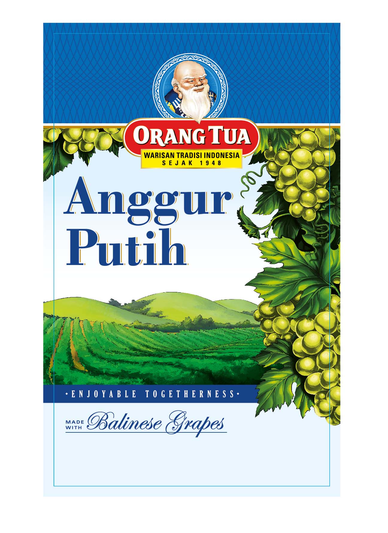 Trademark ORANG TUA Anggur Putih & Label