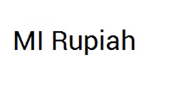 Trademark MI Rupiah