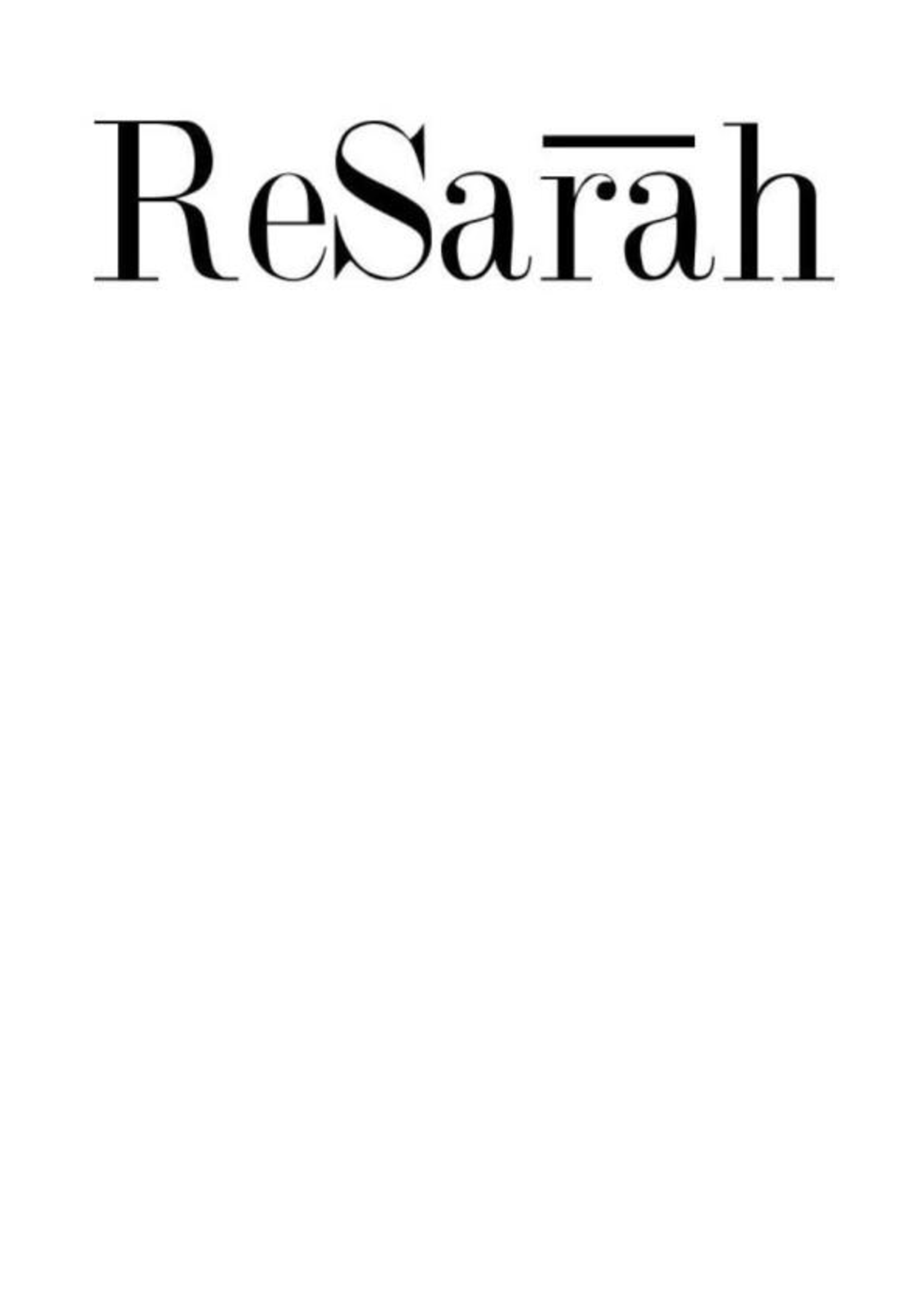 Trademark ReSarah dan Logo