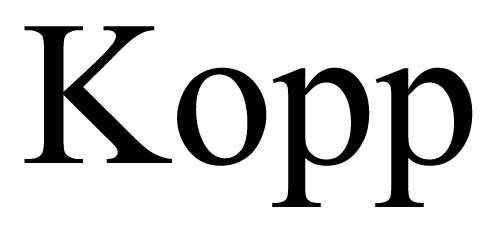 Trademark Kopp