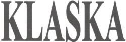 Trademark KLASKA