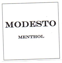 Trademark MODESTO MENTHOL