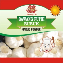 Trademark SHUANG XI BAWANG PUTIH BUBUK (GARLIC POWDER) + LUKISAN