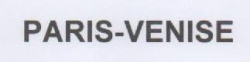 Trademark PARIS-VENISE