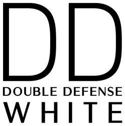 Trademark DD DOUBLE DEFENSE WHITE & Logo