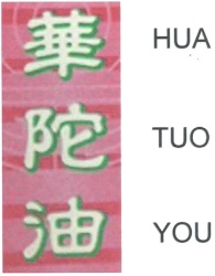 Trademark HUA TUO YOU & Karakter Cina