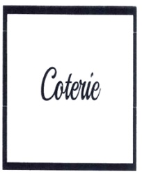 Trademark COTERIE