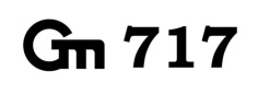 Trademark Gm 717