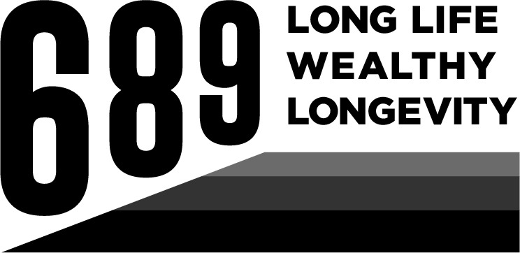 Trademark Merek angka 689 dan huruf Long Life, Wealthy, Longevity