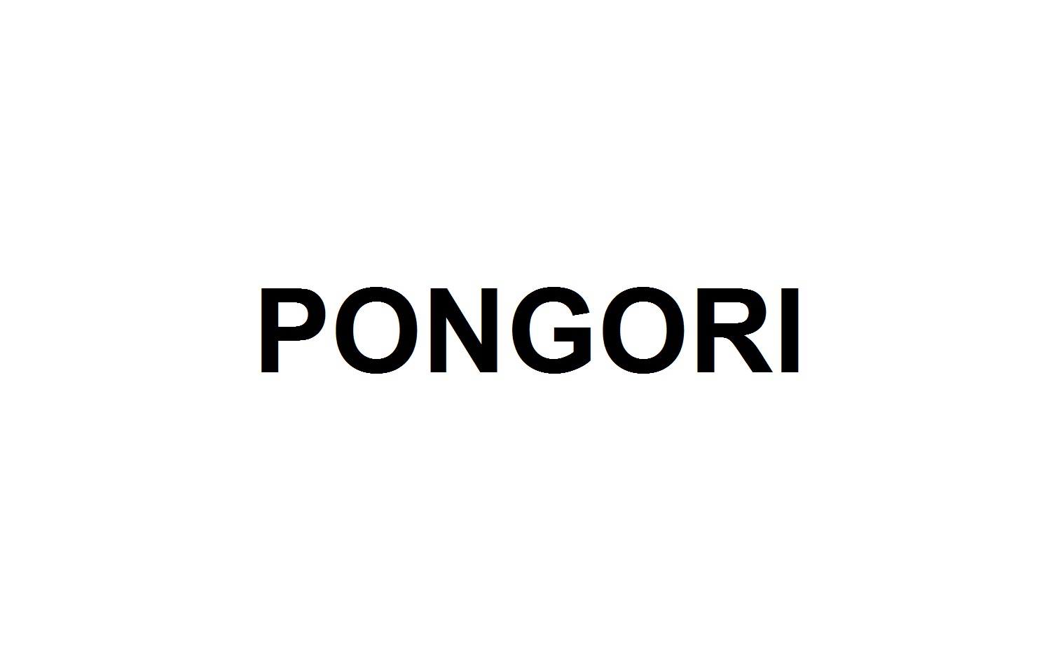 Trademark PONGORI