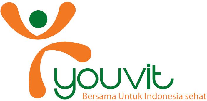 Trademark youvit bersama untuk Indonesia sehat + logo