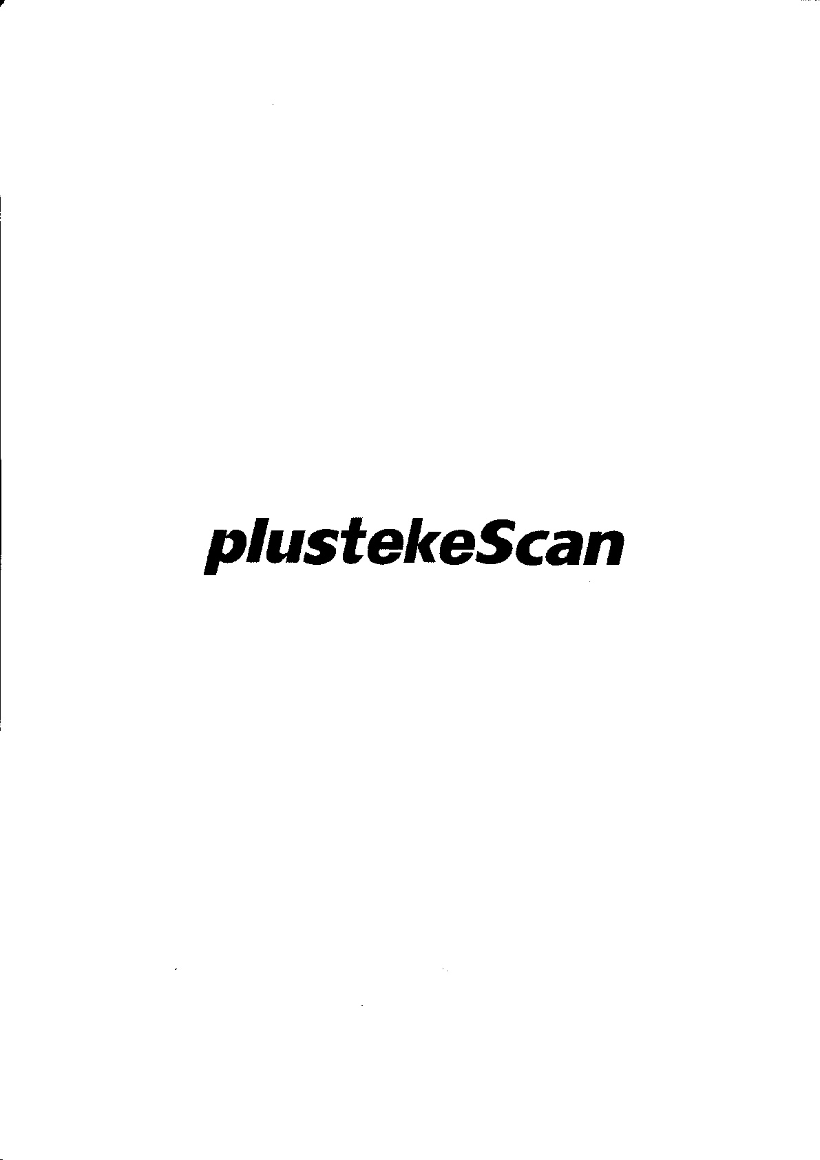 Trademark plustekeScan