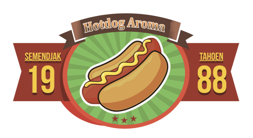 Trademark HOTDOG AROMA+LUKISAN