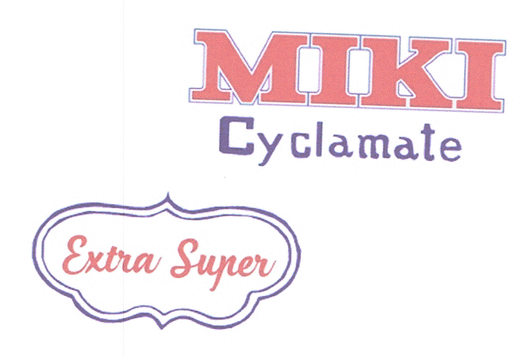 Trademark MIKI CYCLAMATE EXTRA SUPER