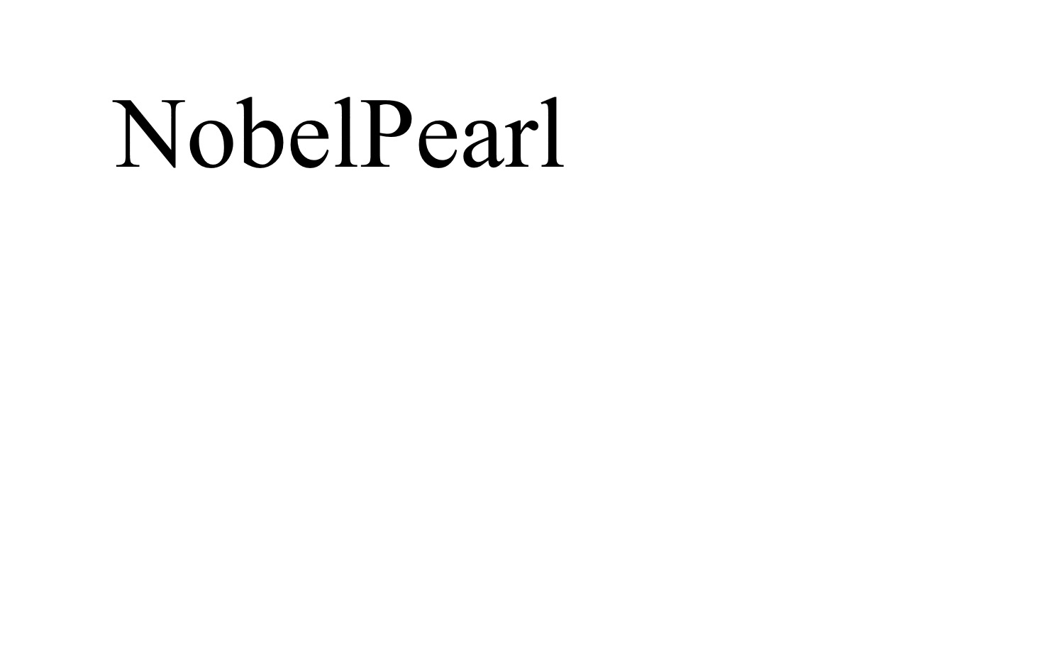 Trademark NobelPearl