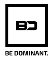 Trademark BE DOMINANT + Logo