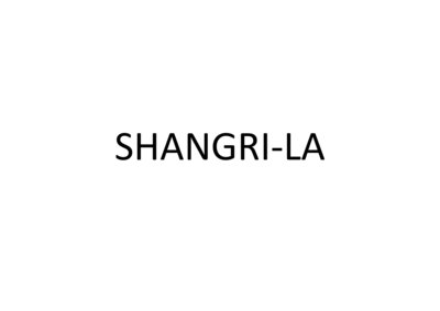 Trademark SHANGRI-LA