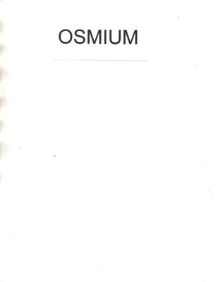 Trademark OSMIUM