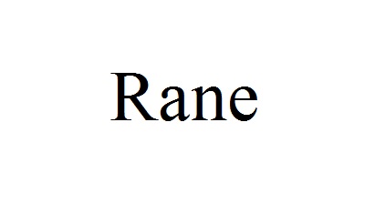 Trademark Rane