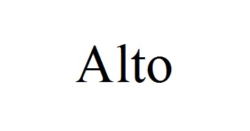 Trademark Alto