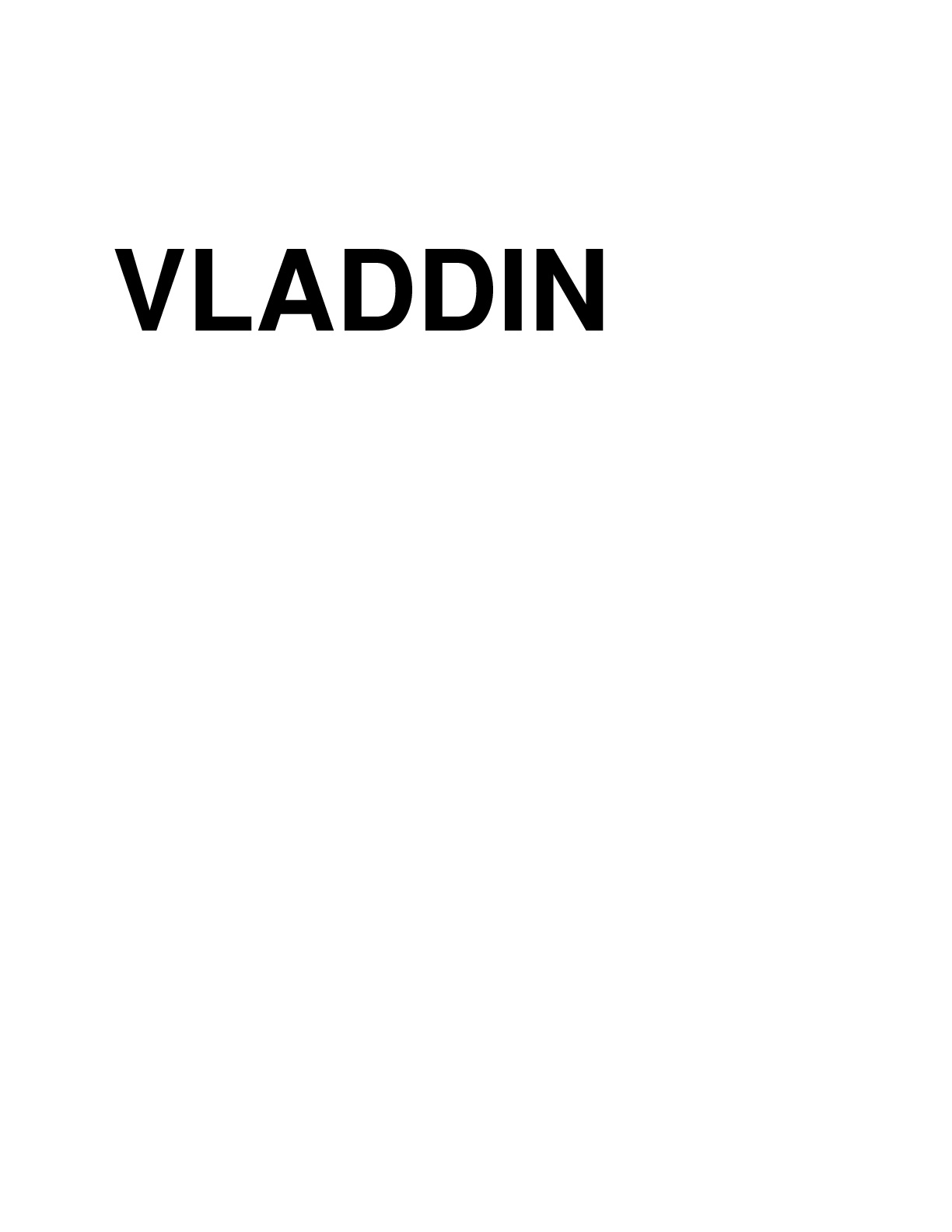 Trademark VLADDIN